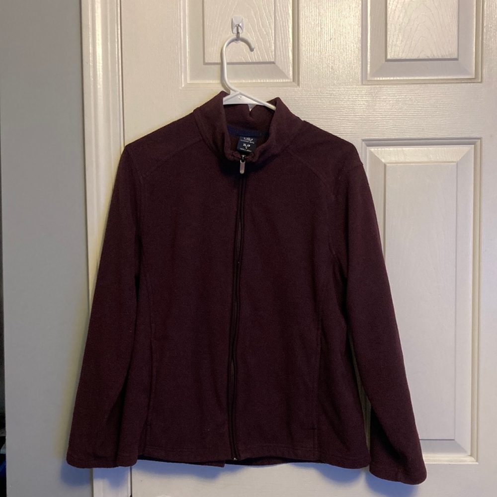 Dark Purple Zip-Up